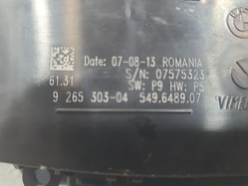 Recambio de mando luces para bmw 3 (f30, f80) 335 d xdrive referencia OEM IAM 926530304  