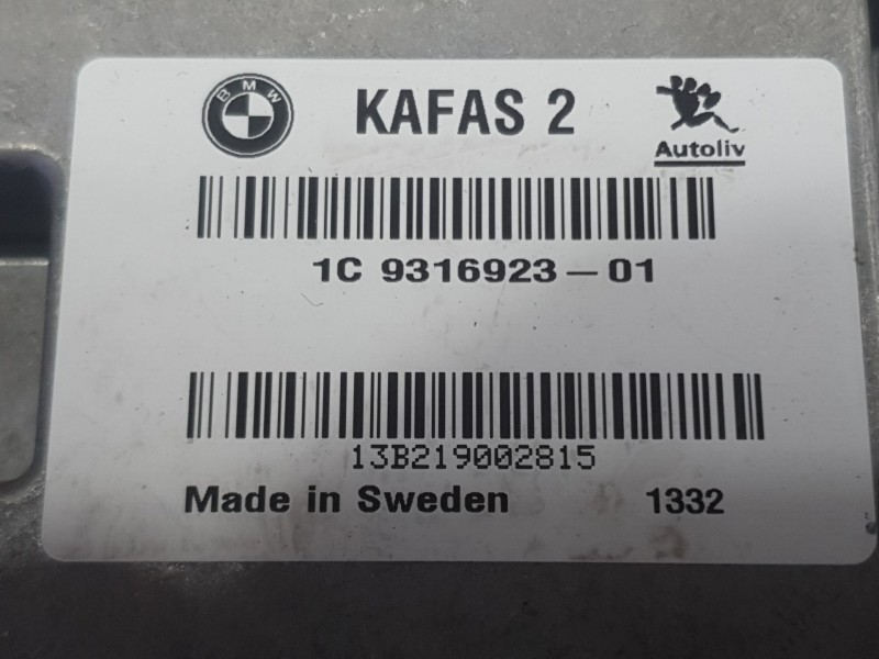 Recambio de modulo electronico para bmw 3 (f30, f80) 335 d xdrive referencia OEM IAM 9316923 CONTROL CAMARA 