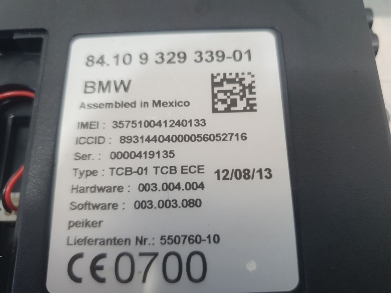 Recambio de modulo electronico para bmw 3 (f30, f80) 335 d xdrive referencia OEM IAM 55076010  