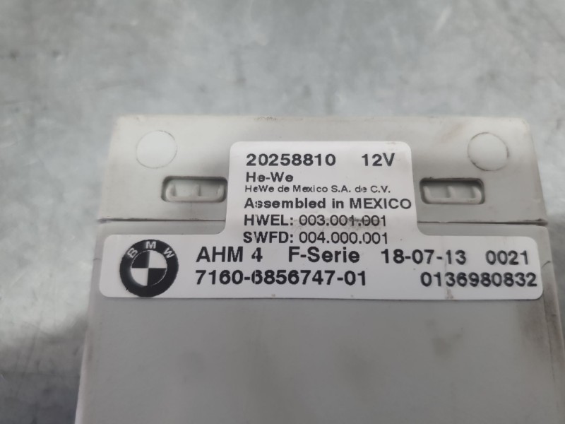 Recambio de modulo electronico para bmw 3 (f30, f80) 335 d xdrive referencia OEM IAM 71606856747  