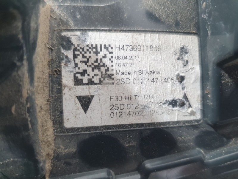 Recambio de piloto trasero derecho exterior para bmw 3 (f30, f80) 335 d xdrive referencia OEM IAM H4736911806  