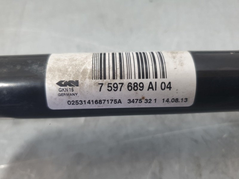 Recambio de transmision trasera izquierda para bmw 3 (f30, f80) 335 d xdrive referencia OEM IAM 7597689AI04  