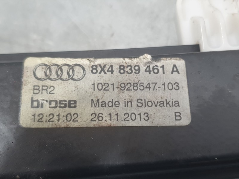 Recambio de elevalunas trasero izquierdo para audi a1 sportback (8xa, 8xf) 1.6 tdi referencia OEM IAM 8X4839461A 1021928547103 B