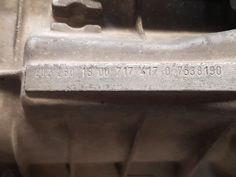 Recambio de caja cambios para mercedes-benz clk (c208) clk 200 (208.335) referencia OEM IAM 2022601300 7538190 5 Velocidades