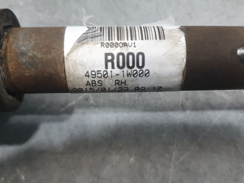 Recambio de transmision delantera derecha para kia rio iii (ub) 1.2 cvvt referencia OEM IAM 495011W000  