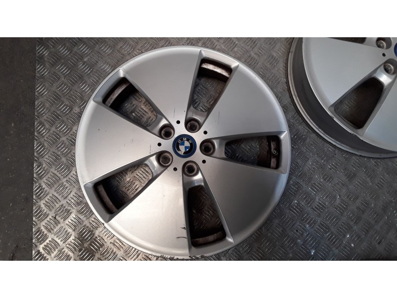 Recambio de juego llantas aluminio para bmw i3 (i01) electric referencia OEM IAM 5X19 5 TORN ET43 ROZADAS ALUMINIO