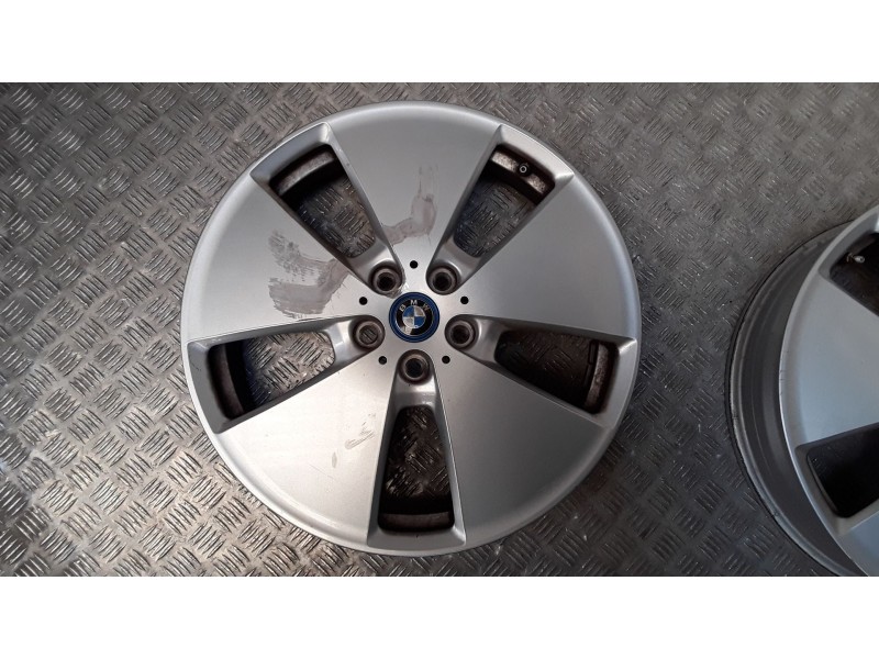 Recambio de juego llantas aluminio para bmw i3 (i01) electric referencia OEM IAM 5X19 5 TORN ET43 ROZADAS ALUMINIO