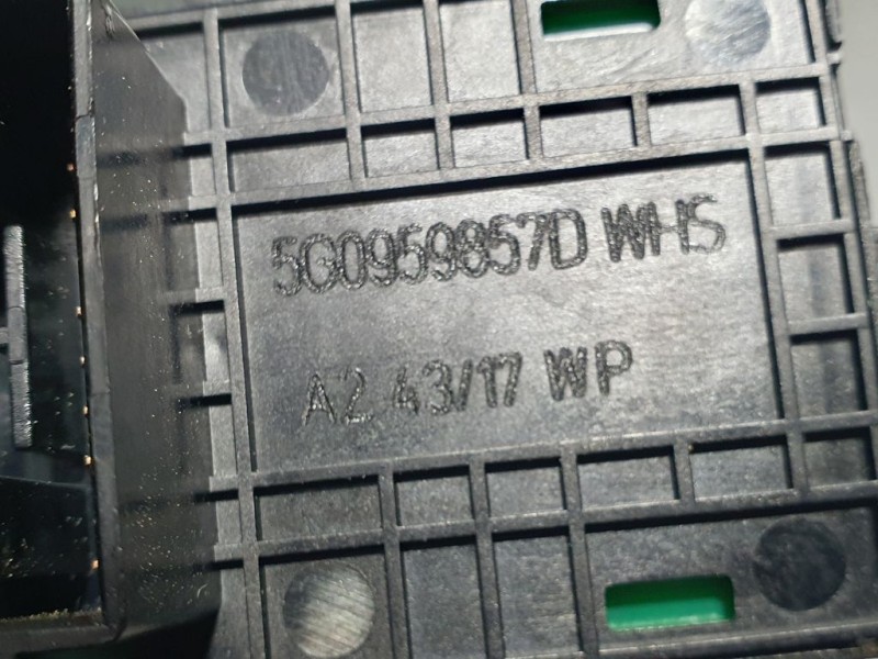 Recambio de mando elevalunas delantero izquierdo para skoda superb (3v3) active referencia OEM IAM 5G0959857D  