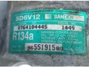 Recambio de compresor aire acondicionado para citroën xsara picasso (n68) 1.6 referencia OEM IAM 9655191580 0764104445 SANDEN