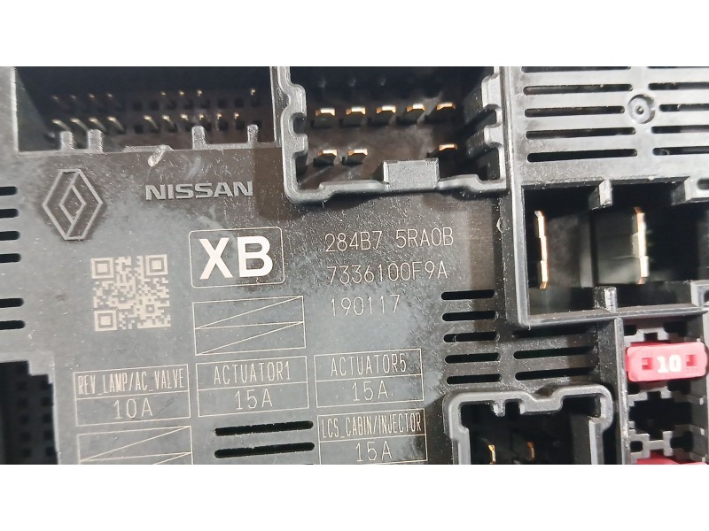 Recambio de caja reles / fusibles para nissan micra v (k14) 1.0 ig-t 100 referencia OEM IAM   