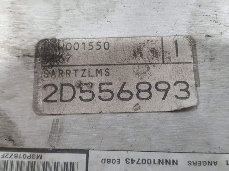 Recambio de centralita motor uce para rover 45 i sedán (rt) 1.6 referencia OEM IAM NNW001550  