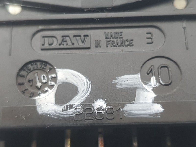 Recambio de mando elevalunas delantero izquierdo para citroën xsara picasso (n68) 1.6 referencia OEM IAM 655407 22681 