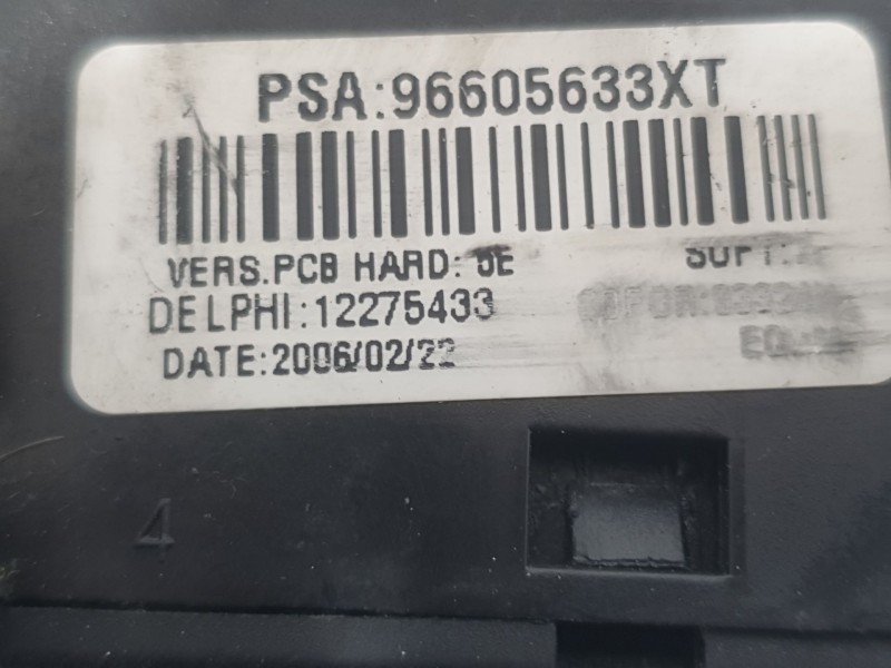 Recambio de mando luces y limpia para citroën xsara picasso (n68) 1.6 referencia OEM IAM 96605633XT  