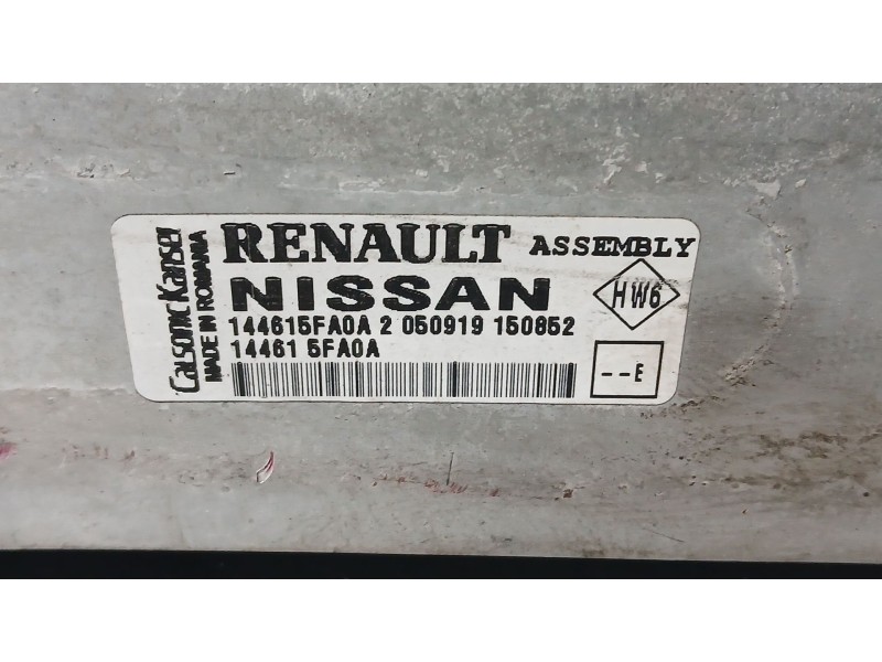 Recambio de intercooler para nissan micra v (k14) 1.0 ig-t 100 referencia OEM IAM 144615FA0A  