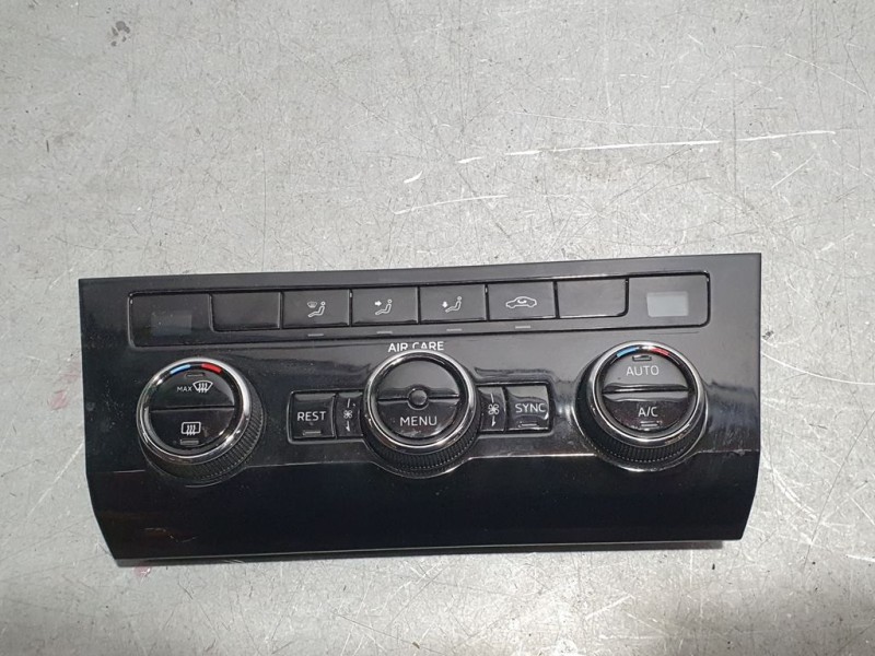 Recambio de mando climatizador para skoda superb (3v3) active referencia OEM IAM 3V0907044CR 901560470021 KLIMABETAETINGUNG