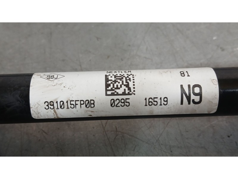 Recambio de transmision delantera izquierda para nissan micra v (k14) 1.0 ig-t 100 referencia OEM IAM 391015FP0B  