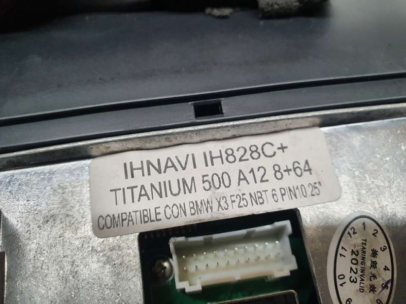 Recambio de sistema navegacion gps para bmw x4 (f26) xdrive 20d referencia OEM IAM H828CT5 0523B1001 NO ORIGINAL