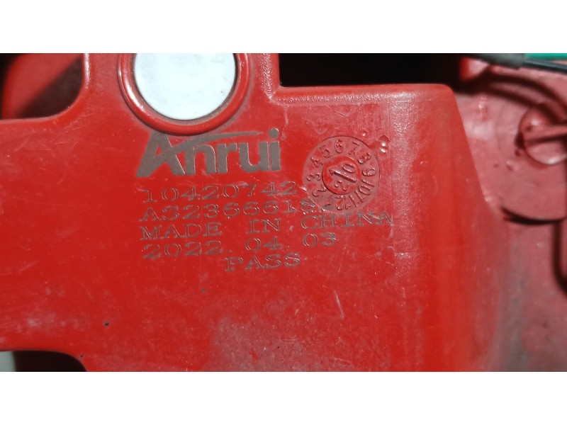 Recambio de piloto trasero derecho paragolpes para mg hs (as23) 1.5 ehs hybrid (csa6463) referencia OEM IAM 10420742 TOCADO VER 