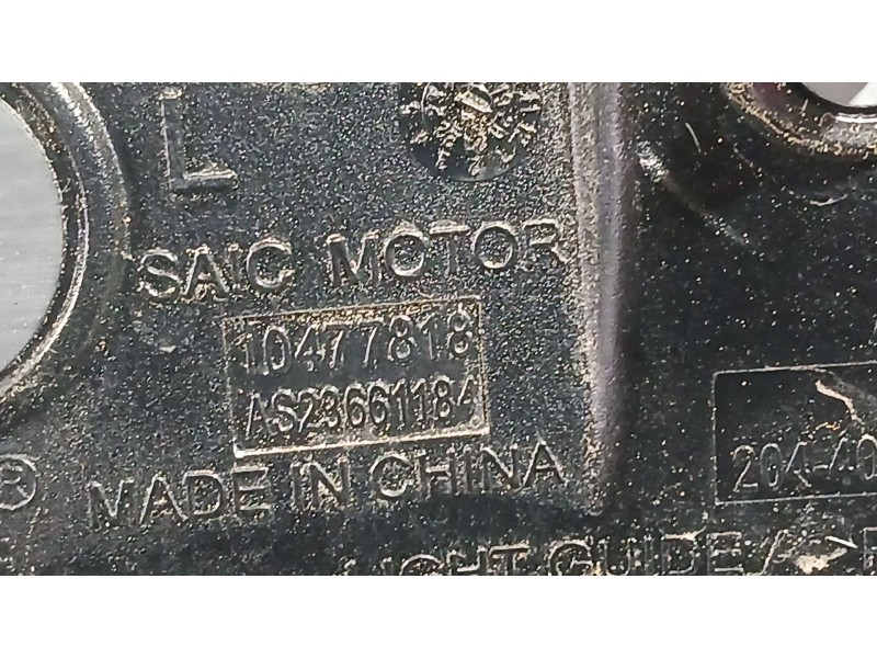 Recambio de piloto trasero izquierdo interior para mg hs (as23) 1.5 ehs hybrid (csa6463) referencia OEM IAM 10477818 ROZADO SAIC