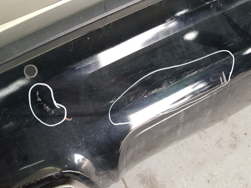 Recambio de paragolpes trasero para citroën c5 aircross (ac_, aj_, ar_, a4_) 1.5 bluehdi 130 (acyhzj, acyhzr) referencia OEM IAM