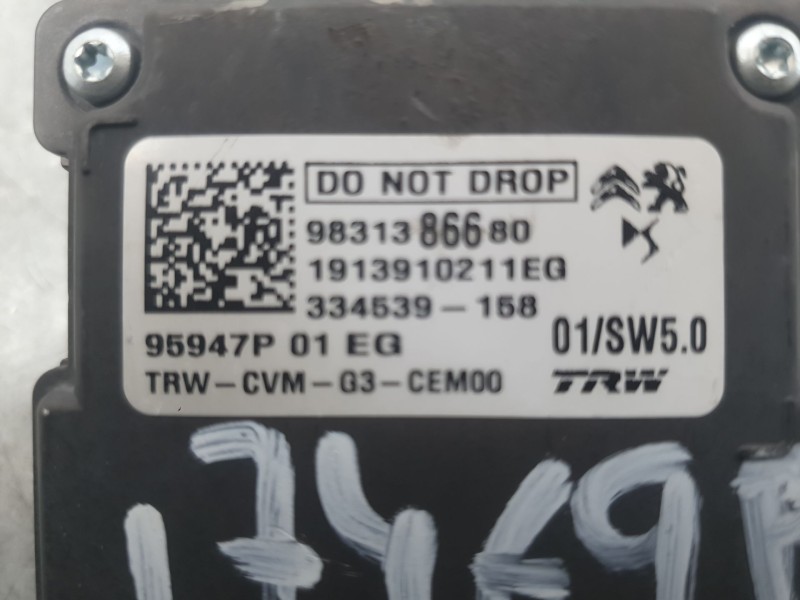 Recambio de camara para citroën c5 aircross (ac_, aj_, ar_, a4_) 1.5 bluehdi 130 (acyhzj, acyhzr) referencia OEM IAM 9831386680 