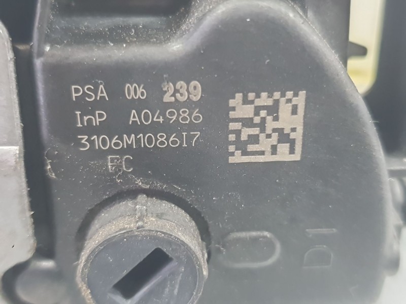 Recambio de cerradura puerta trasera derecha para peugeot 5008 (0u_, 0e_) 1.6 bluehdi 120 referencia OEM IAM 9800623980 3106M108