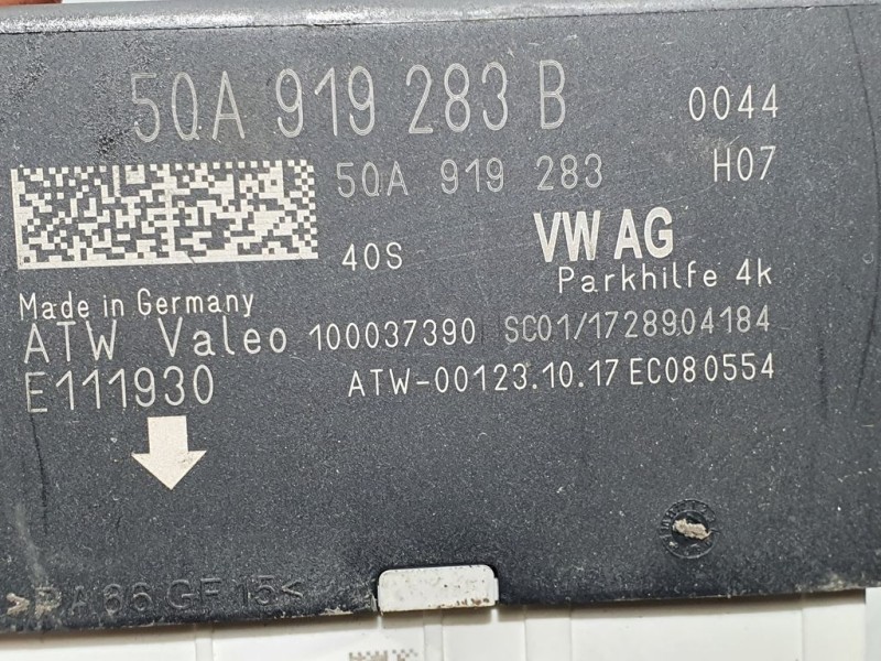 Recambio de modulo electronico para skoda superb (3v3) active referencia OEM IAM 5QA919283B 100037390 VALEO