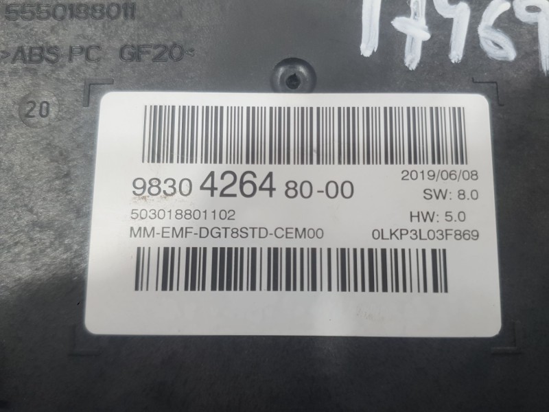 Recambio de sistema navegacion gps para citroën c5 aircross (ac_, aj_, ar_, a4_) 1.5 bluehdi 130 (acyhzj, acyhzr) referencia OEM