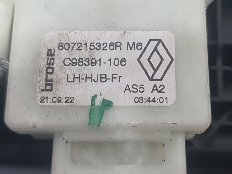 Recambio de elevalunas delantero izquierdo para renault captur ii (hf_) tce 140 (hfn0) referencia OEM IAM 807215326R C98391106 B