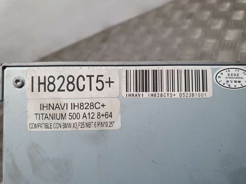Recambio de sistema navegacion gps para bmw x4 (f26) xdrive 20d referencia OEM IAM H828CT5 0523B1001 NO ORIGINAL