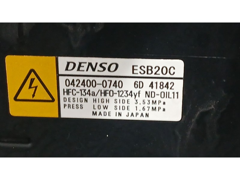 Recambio de compresor aire acondicionado para toyota yaris (_p21_, _pa1_, _ph1_) 1.5 hybrid (mxph11) referencia OEM IAM 88370K00