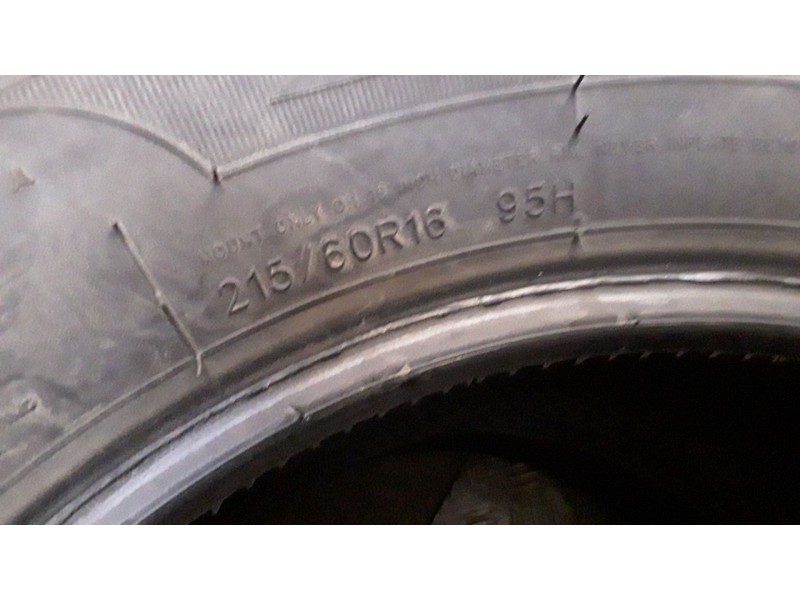 Recambio de neumatico pareja para neumaticos reutilizados - referencia OEM IAM 215601695H LANVIGATOR 215/60/16/95H