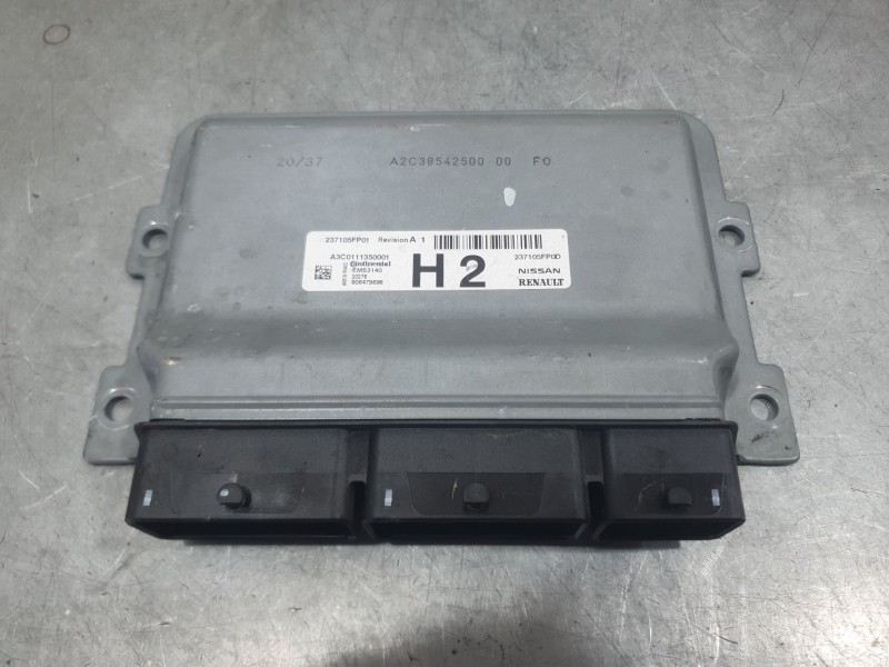 Recambio de centralita motor uce para nissan micra v (k14) 1.0 ig-t 100 referencia OEM IAM 237105FF0D A3C0111350001 CONTINENTAL