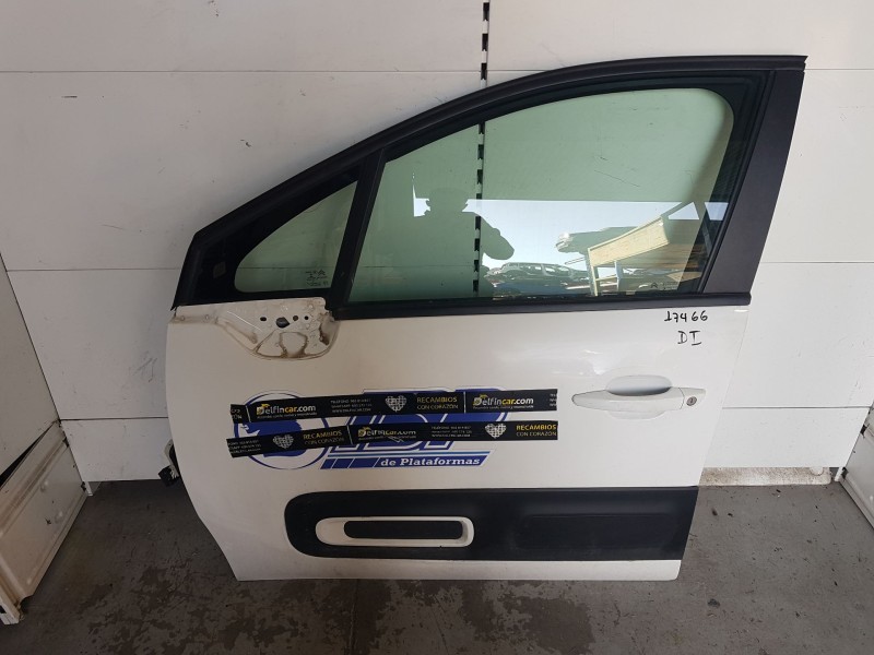 Recambio de puerta delantera izquierda para citroën c3 iii (sx) 1.5 bluehdi 100 (sxyhyp, sxyhtu) referencia OEM IAM 9812674380  