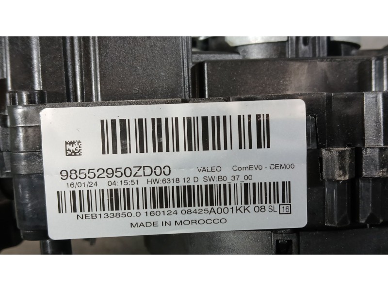 Recambio de mando luces y limpia para peugeot 2008 ii (ud_, us_, uy_, uj_, ur_, uc_) 1.2 puretech 100 referencia OEM IAM 9855295