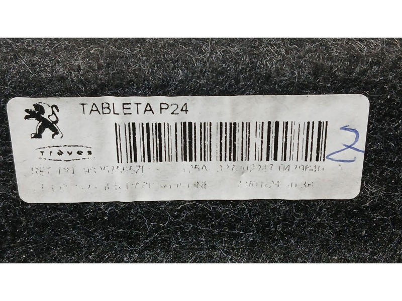 Recambio de bandeja trasera para peugeot 2008 ii (ud_, us_, uy_, uj_, ur_, uc_) 1.2 puretech 100 referencia OEM IAM 98257555ZD  