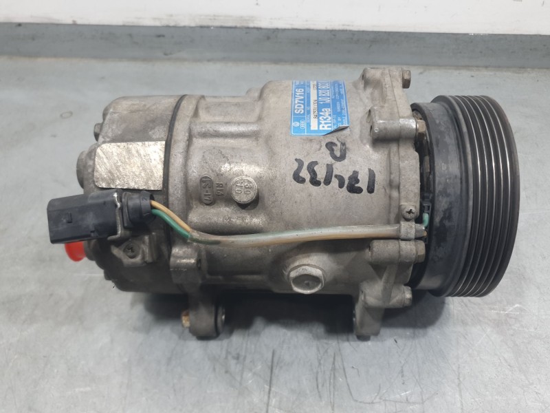 Recambio de compresor aire acondicionado para seat toledo ii (1m2) 1.9 tdi referencia OEM IAM 1J0820803K 8475311324 SANDEN