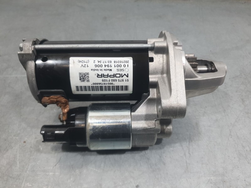 Recambio de motor arranque para fiat 500 (312_) 1.0 mild hybrid (312.ayd1b) referencia OEM IAM 519756800 0001194006 MOPAR