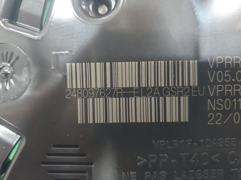 Recambio de cuadro instrumentos para dacia sandero iii 1.0 tce 90 referencia OEM IAM 248097627R  