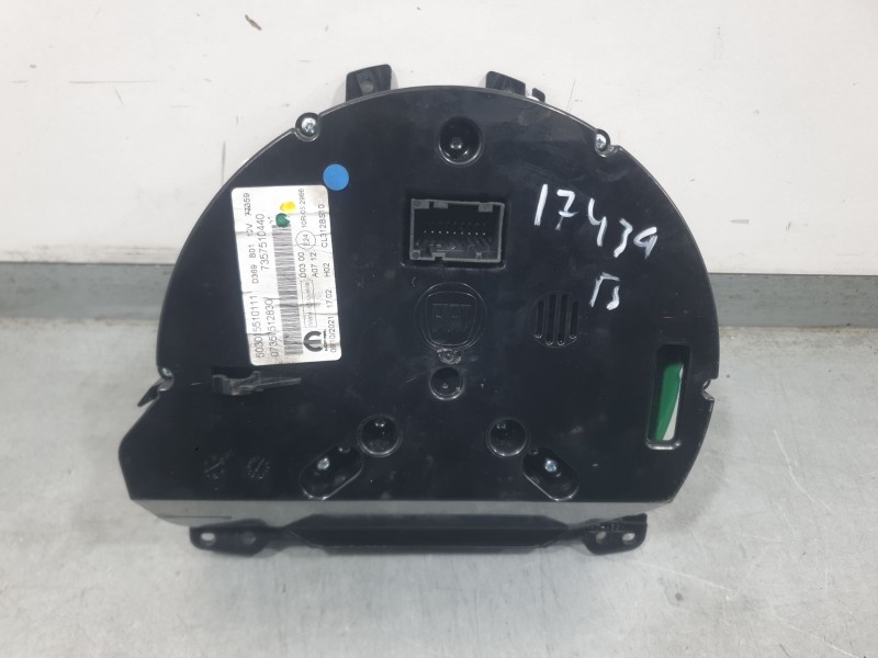 Recambio de cuadro instrumentos para fiat 500 (312_) 1.0 mild hybrid (312.ayd1b) referencia OEM IAM 7357510440 503015510111 MOPA