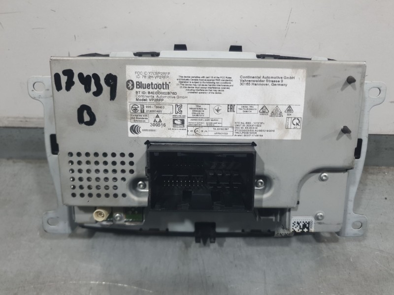 Recambio de sistema navegacion gps para fiat 500 (312_) 1.0 mild hybrid (312.ayd1b) referencia OEM IAM VP2RFP P0658026621 CONTIN