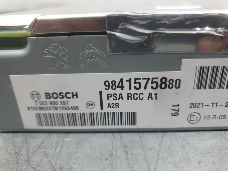 Recambio de sistema audio / radio para opel corsa f (p2jo) 1.2 (68) referencia OEM IAM 9841575880 7503900297 BOSCH