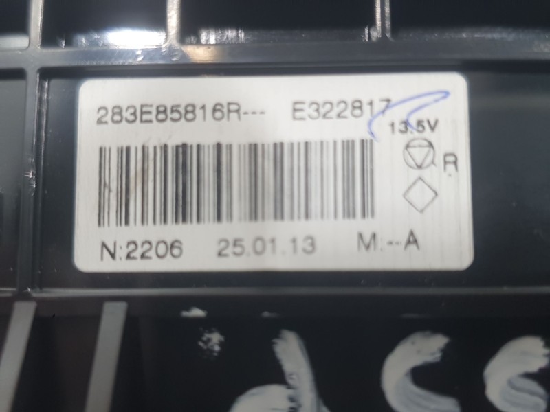 Recambio de mando multifuncion para dacia sandero iii 1.0 tce 90 referencia OEM IAM 283E85816R  