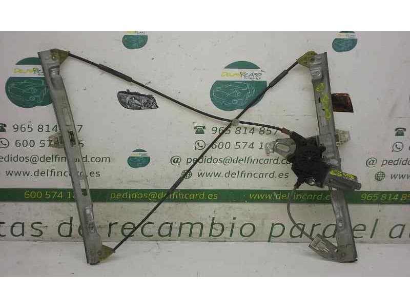 Recambio de elevalunas delantero izquierdo para peugeot 206 berlina xr referencia OEM IAM  2 PINS ELECTRICO