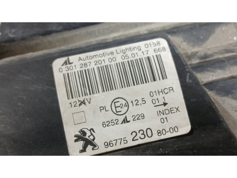Recambio de faro izquierdo para peugeot 308 sw ii (lc_, lj_, lr_, lx_, l4_) 1.2 thp 130 referencia OEM IAM 9677523080 AL AUTOMOT