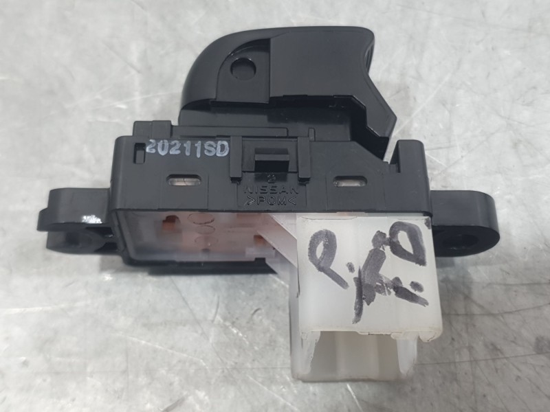 Recambio de mando elevalunas trasero derecho para nissan micra v (k14) 1.0 ig-t 100 referencia OEM IAM 254115FC0A 20211SD 