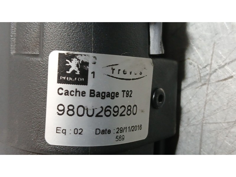 Recambio de bandeja trasera para peugeot 308 sw ii (lc_, lj_, lr_, lx_, l4_) 1.2 thp 130 referencia OEM IAM 9800269280  