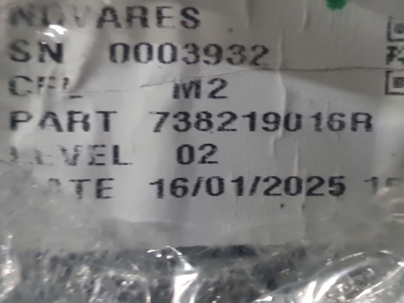 Recambio de barras techo para dacia sandero iii 1.0 tce 90 referencia OEM IAM 738219016R 738204307R 