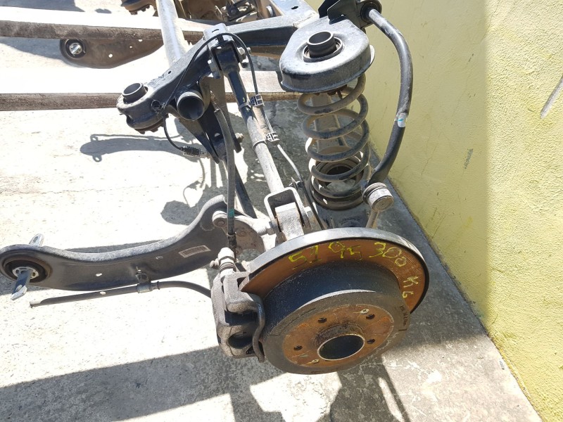 Recambio de puente trasero para kg mobility korando (c300) 1.5 referencia OEM IAM 4050B37000 DISCO C/ABS 5 TORNILLOS 