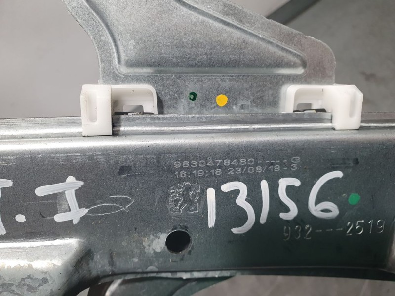 Recambio de elevalunas trasero izquierdo para citroën c3 live referencia OEM IAM 9830478480  ELÉCTRICO 6 PINS